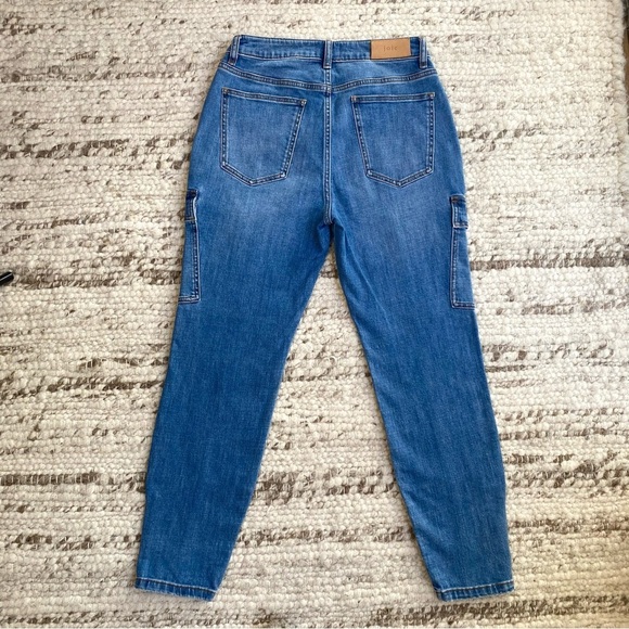 Joie High Rise Cargo Utility Straight Leg Jeans, Size 29 - Picture 6 of 11